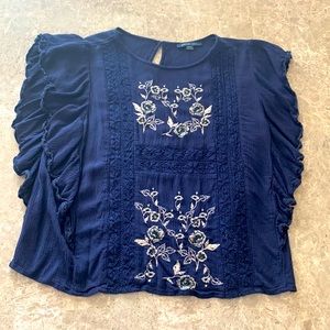 American Eagle Blue top